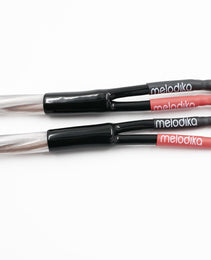 2 audio cables with 'melodika' branding
