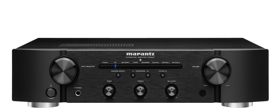 Marantz PM6007 Amplifier - 2 Ch. Stereo and Analog with HEOS