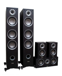 Taga Harmony TAV-507 5.0 Channel Home Theatre Speaker Package With Denon AVR-X580BT AV Receiver
