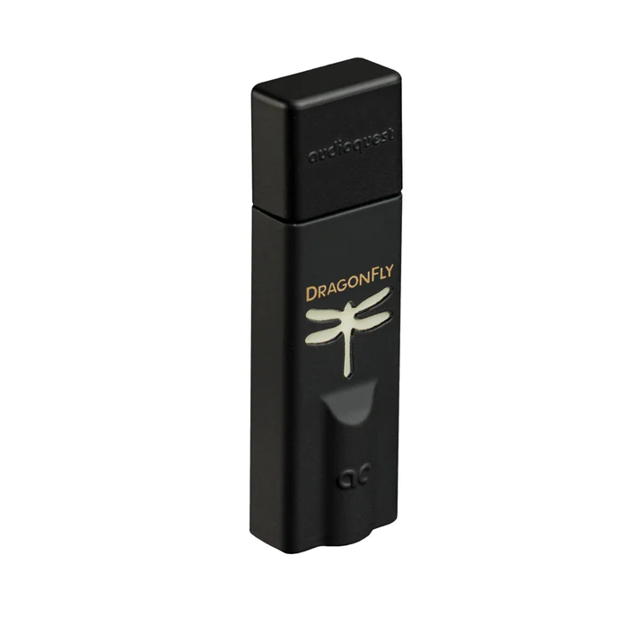 AUDIOQUEST DRAGONFLY BLACK - USB DAC + PREAMP + HEADPHONE AMPLIFIER
