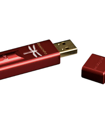 AUDIOQUEST DRAGONFLY RED - USB DAC + PREAMP + HEADPHONE AMPLIFIER