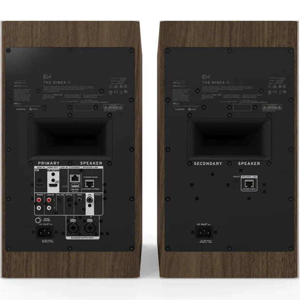Klipsch The Nines II Dolby Atmos® 8" Powered Speakers