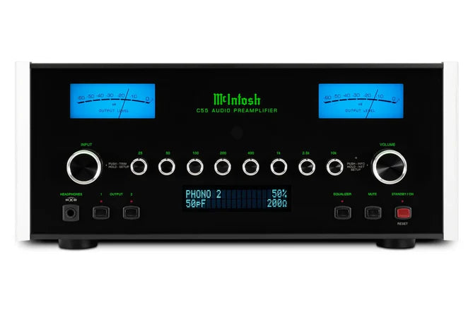 McIntosh C55  2-Channel Solid State Preamplifier