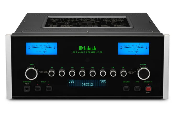 McIntosh C55  2-Channel Solid State Preamplifier