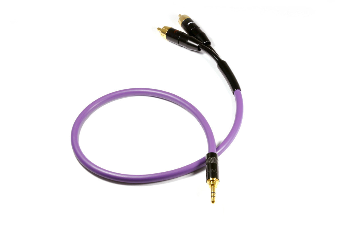 Melodika Purple MDMJ2R05 stereo jack cable
