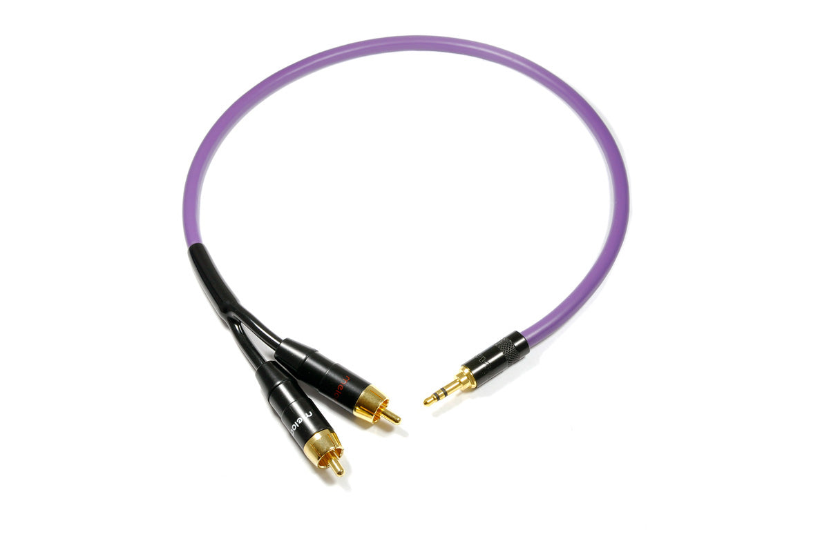 Melodika Purple MDMJ2R05 stereo jack cable