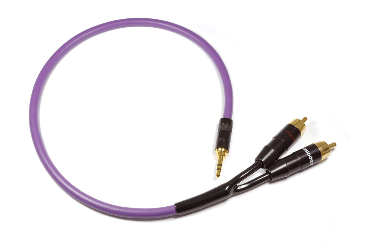 Melodika Purple MDMJ2R05 stereo jack cable