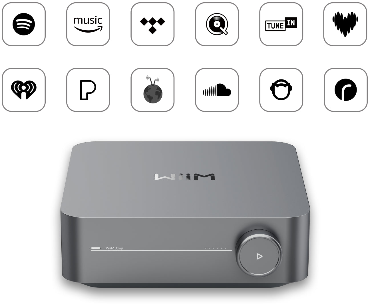 WiiM Amp Pro Wireless Streaming Amplifier