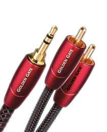 AUDIOQUEST GOLDEN GATE - 2 RCA - 3.5MM CABLE