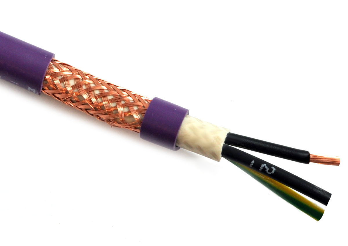 Melodika  Purple MDP16A05 Schuko Power Cable